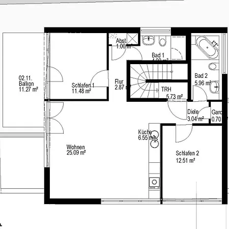 Amt11 - Relax / Family / Home-office דירה *